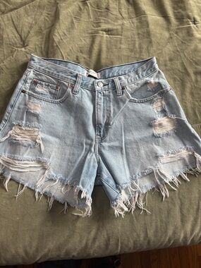 Abercrombie and Fitch Curve Love denim short